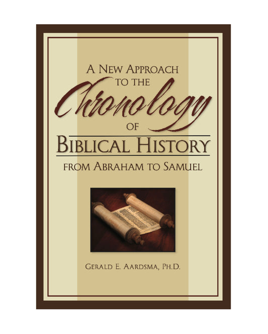 A New Approach to the Chronology of Biblical History from Abraham to Samuel