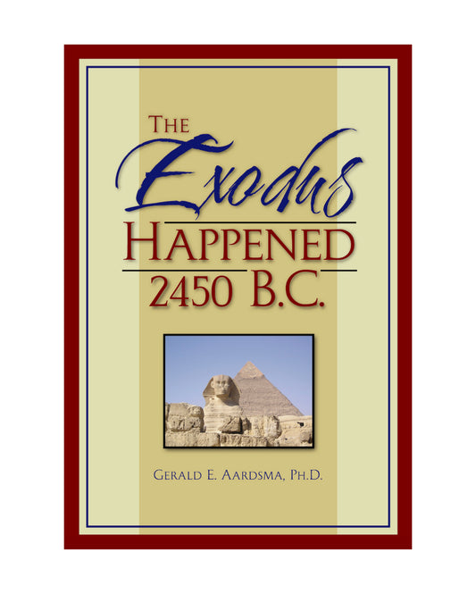 The Exodus Happened 2450 B.C.