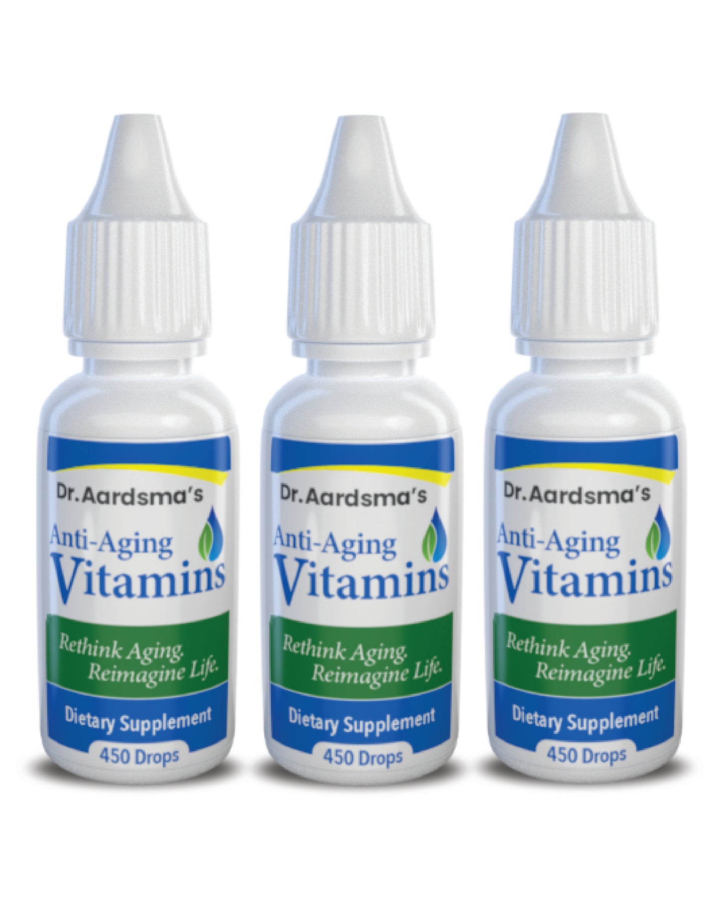 Dr. Aardsma's Anti-Aging Vitamins - 3 bottles